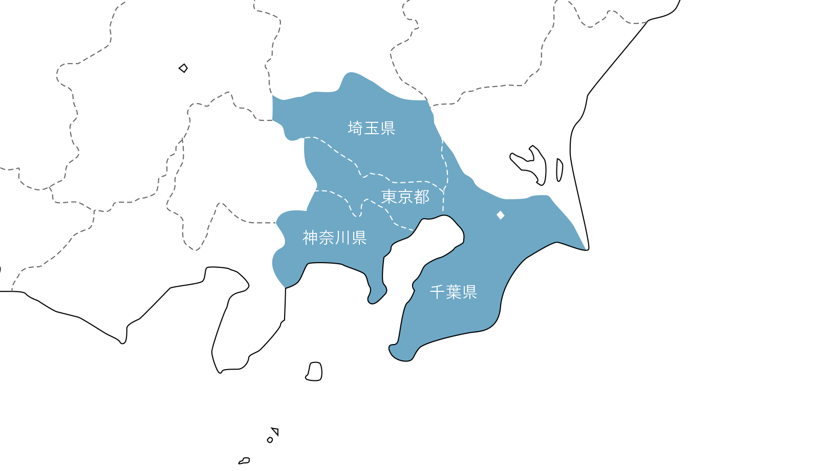 対応地域マップ